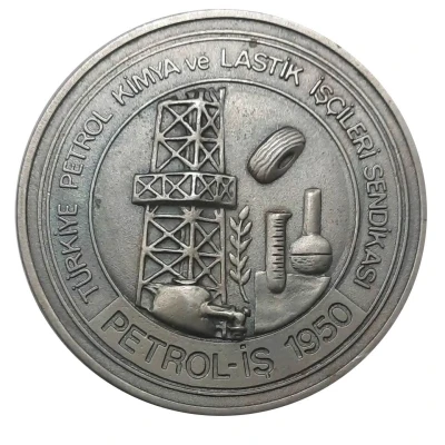 Medal - Petrol-Is Petroleum, Chemical and Rubber Workers' Union of Turkey front