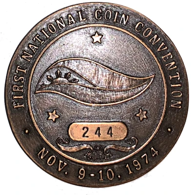 Medal - Philippine Numismatic and Antiquarian Society 1st PNAS National Convention front