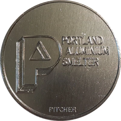 Medal - Portland Aluminium Smelter ND front