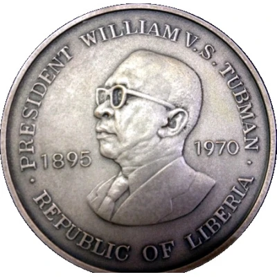 Medal - President William V.S. Tubman front