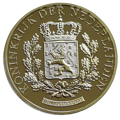 Medal - Princess Beatrix - 85 Jaar back