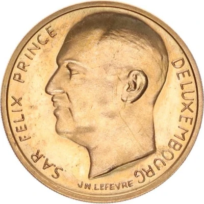 Medal - Prins Felix front