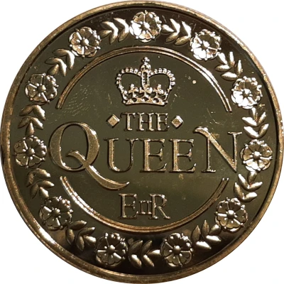 Medal - Queen Elizabeth II Platinum Jubilee 1952-2022 ND back