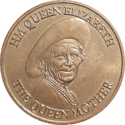 Medal - Queen Mother (Sunday Times) ND front