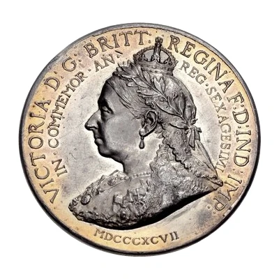 Medal - Queen Victoria Diamond Jubilee front