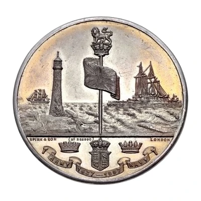 Medal - Queen Victoria Diamond Jubilee back