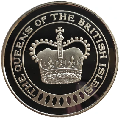 Medal - Queens of the British Isles Queen Mary I back