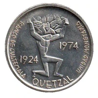 Medal - Quetzal Monetary Unit front