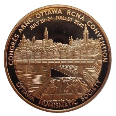 Medal - RCNA Convention Ottawa, Ontario back