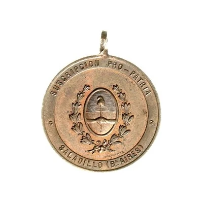 Medal - Recruitment medal Saladillo back