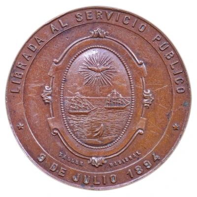 Medal - Release of Avenida de Mayo to public service back