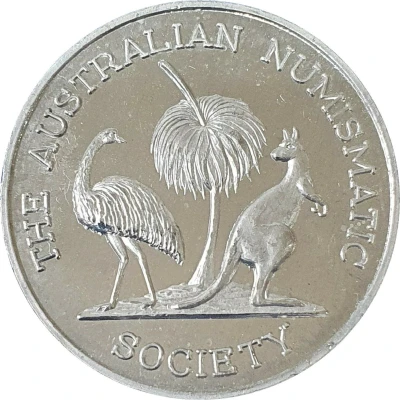 Medal - Rockhampton Capricana Festival Australian Numismatic Society front