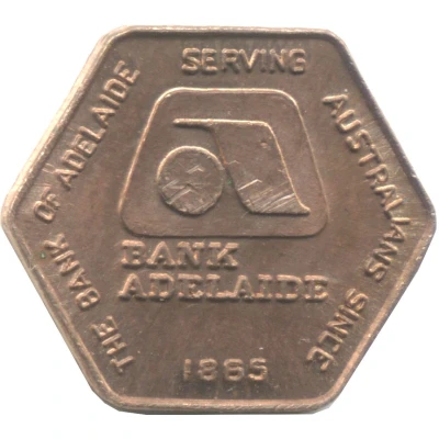 Medal - Royal Adelaide Show 1974 Bank of Adelaide front