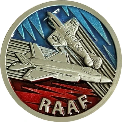 Medal - Royal Australian Air Force Centenary RAM Token front