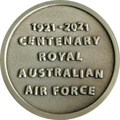 Medal - Royal Australian Air Force Centenary RAM Token back