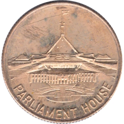 Medal - Royal Australian Mint (Parliament House) ND front