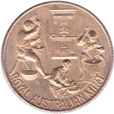 Medal - Royal Australian Mint (Parliament House) ND back