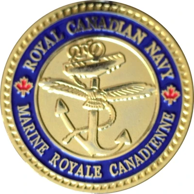 Medal - Royal Canadian Navy (Bravo Zulu) ND back