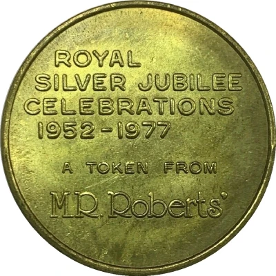 Medal - Royal Silver Jubilee Menura Superba back