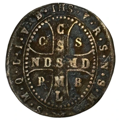 Medal - Saint Benedict ND back