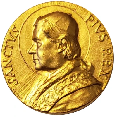 Medal - Saint Pius X ND front