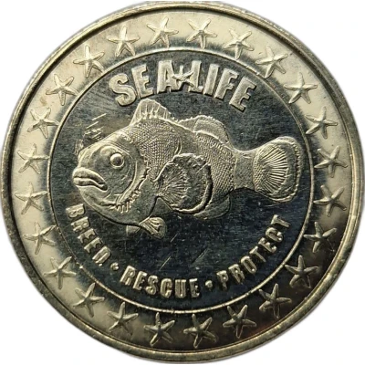 Medal - Sealife - Bray ND front