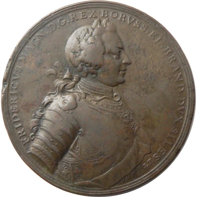 Medal - Seven Years War Battle of Prague front