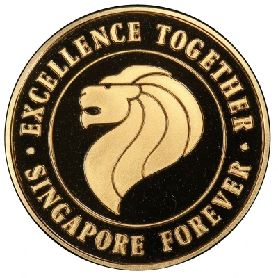 Medal Singapore Forever front