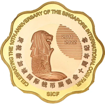 Medal Singapore International Coin Fair front