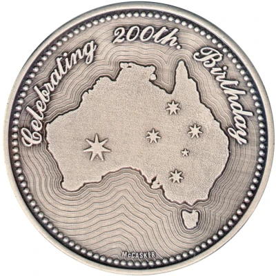 Medal - Souvenir Dollar Australia's Bicentenary front