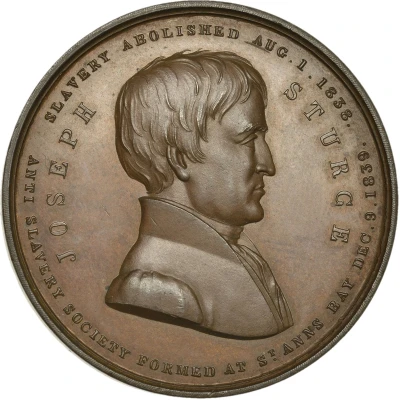 Medal - St. Ann’s Bay Anti-Slavery Society front