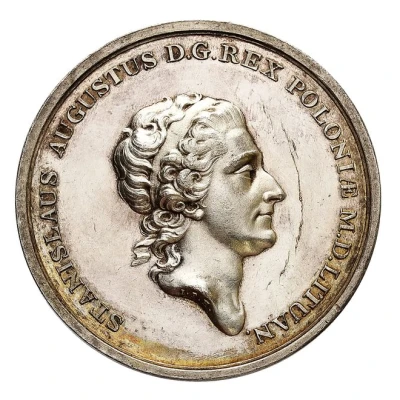 Medal - Stanisław August Poniatowski front