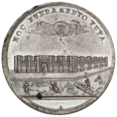 Medal - Stanisław August Poniatowski back