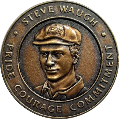 Medal - Steve Waugh (Brilliant Cricketing Career) ND front