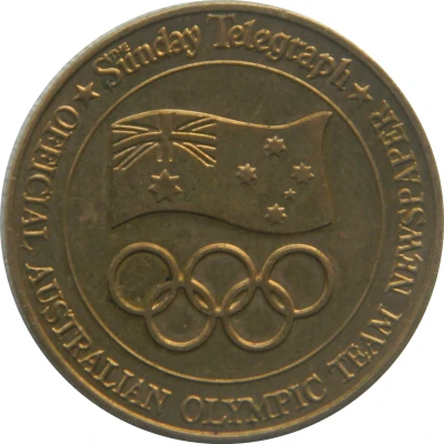 Medal - Sunday Telegraph XXVI Olympic Games Atlanta back