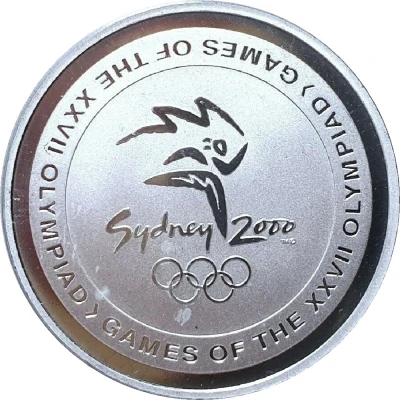 Medal - Sydney 2000 Olympics State Rail-CountryLink-CityRail front