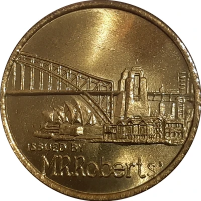 Medal - Sydney Harbour Bridge 50 Years Jubilee back