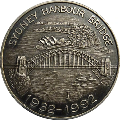 Medal - Sydney Harbour Bridge 60th Anniversary front