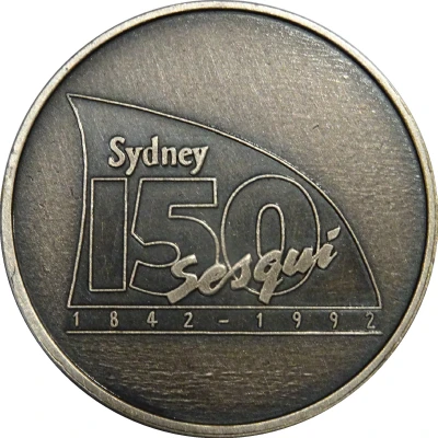 Medal - Sydney Harbour Bridge 60th Anniversary back