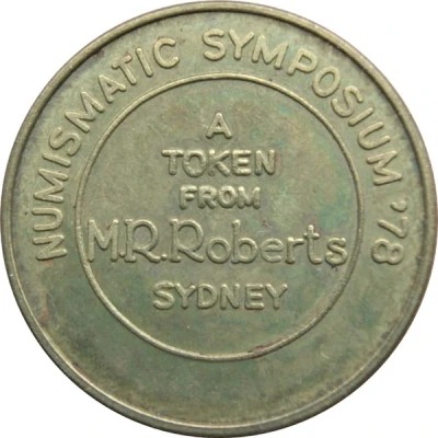 Medal - Sydney Numismatic Symposium Rural Bank back