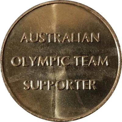 Medal - Sydney Olympics (Swimmers Memento Medal) ND back