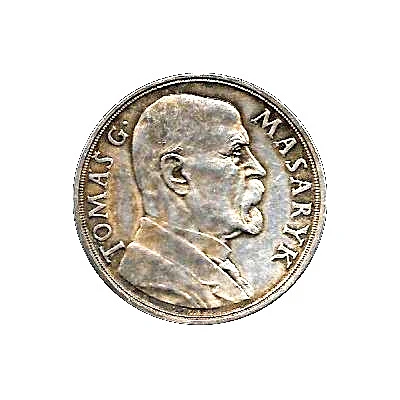 Medal T. G. Masaryk, 1935 85th birthday, Ag 32mm front