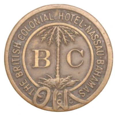 Medal - The British Colonial Hotel Nassau ND front