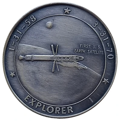 Medal - The Caltech - JPL Numismatic Society (Explorer) ND front