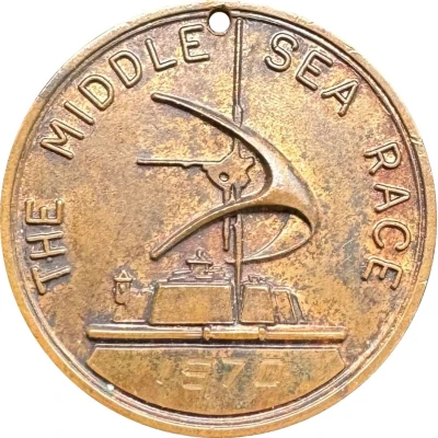 Medal - The Middle Sea Race Royal Malta Yacht Club back