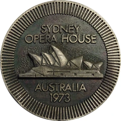 Medal - The Sydney Opera House Opened 20/10/ front