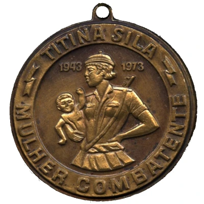 Medal - Titina Silla Member of the Women's Democratic Union front