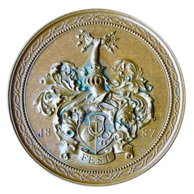 Medal - To the General Postmaster and State Secretary of the Reich Post Office Stephan Heinrich back
