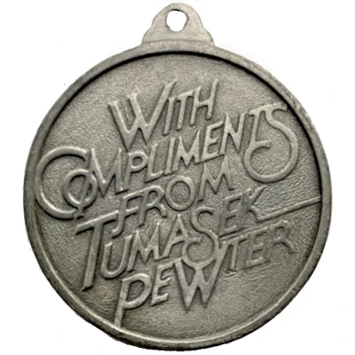 Medal - Tumasek Pewter ND back