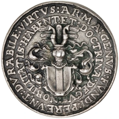 Medal - Tycho Brahe back